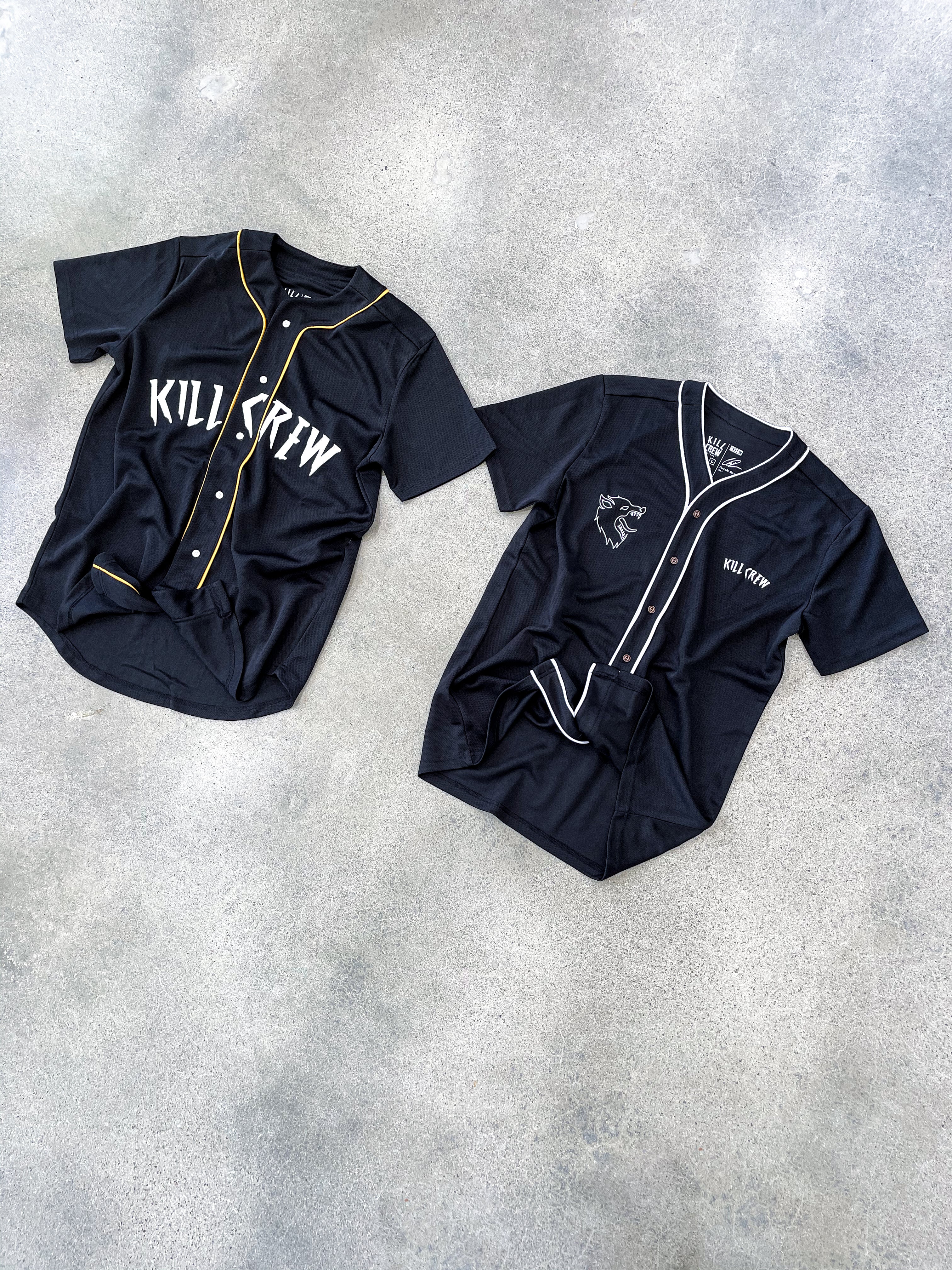 CLASSIC BASEBALL JERSEY - YELLOW / WHITE - Image 3