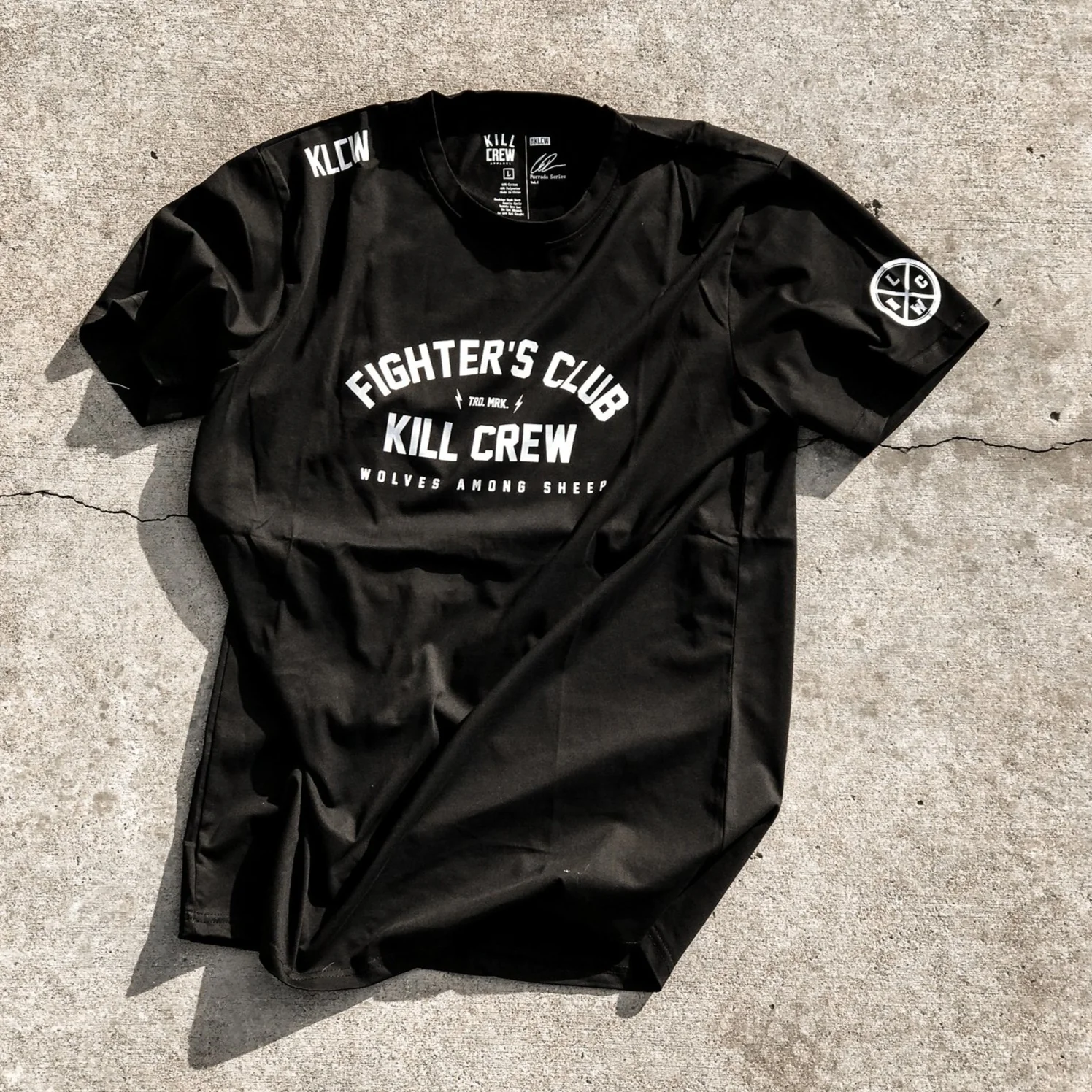 FIGHTER'S CLUB T-SHIRT - BLACK - Image 3