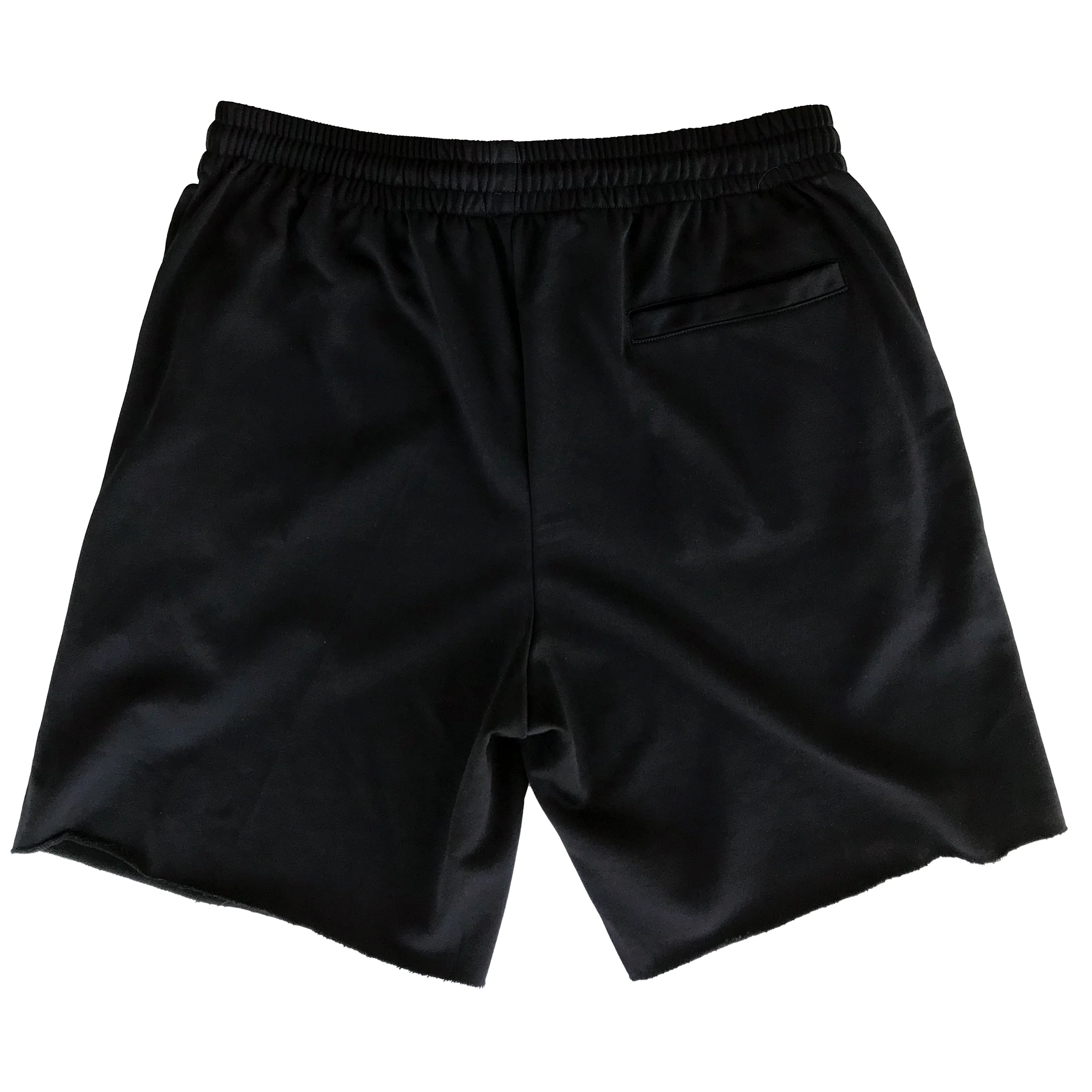 RELAXED CUT FIGHTER'S CLUB SHORTS - BLACK - Image 5