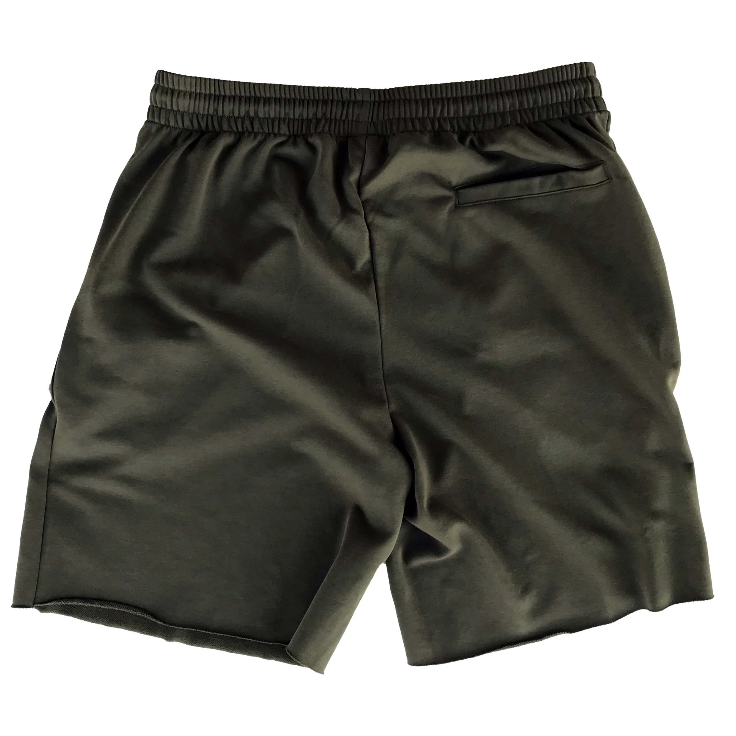 RELAXED CUT SHORTS FIGHTER'S CLUB - OLIVE - Image 4