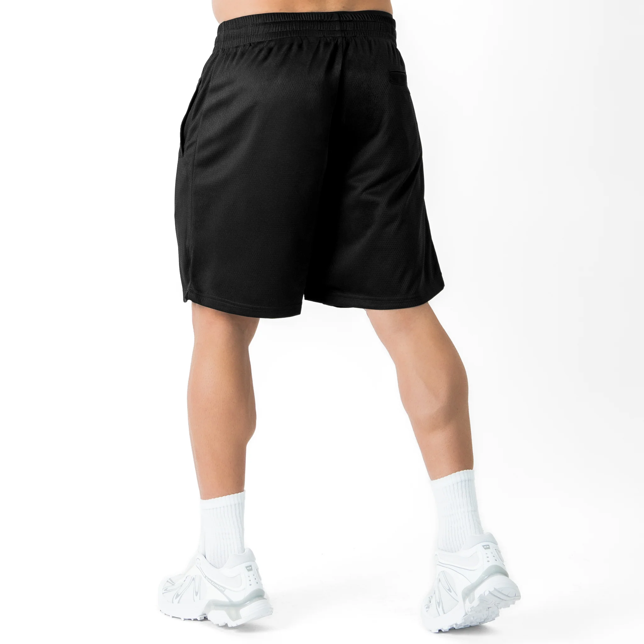 RELAXED CUT SHORTS FLAG - BLACK - Image 4