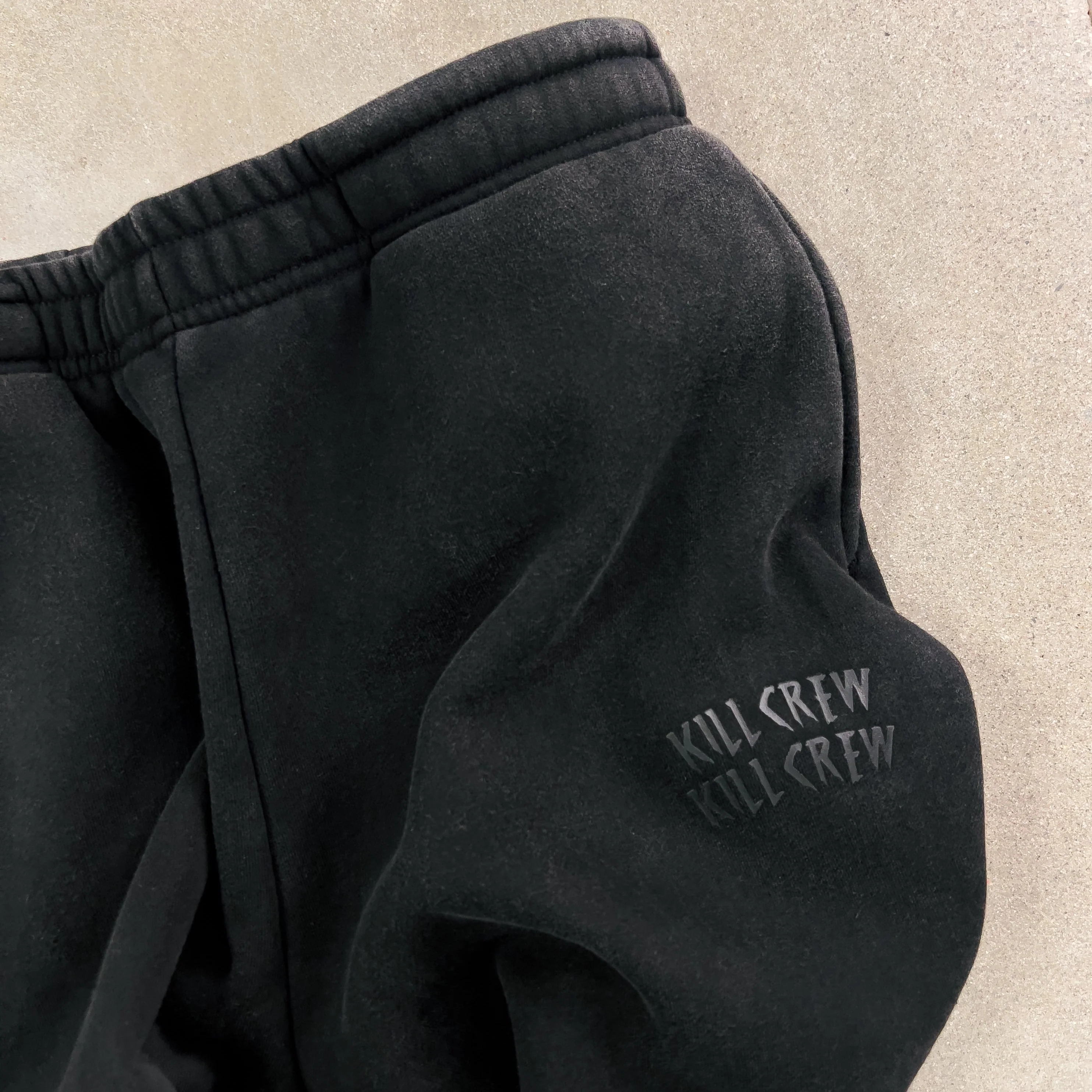 HEAVYWEIGHT LUX "WAR WOLF" SWEATPANTS - BLACKOUT - Image 5