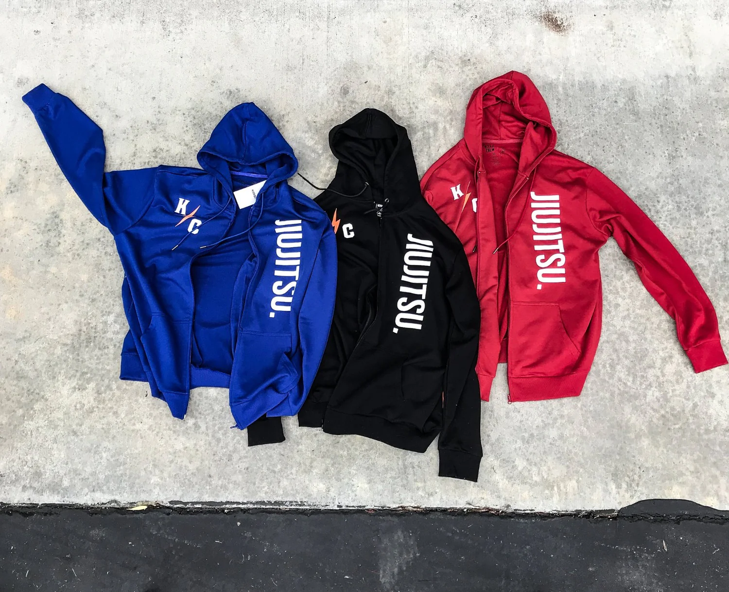 JIU JITSU ZIP UP - BLUE - Image 4