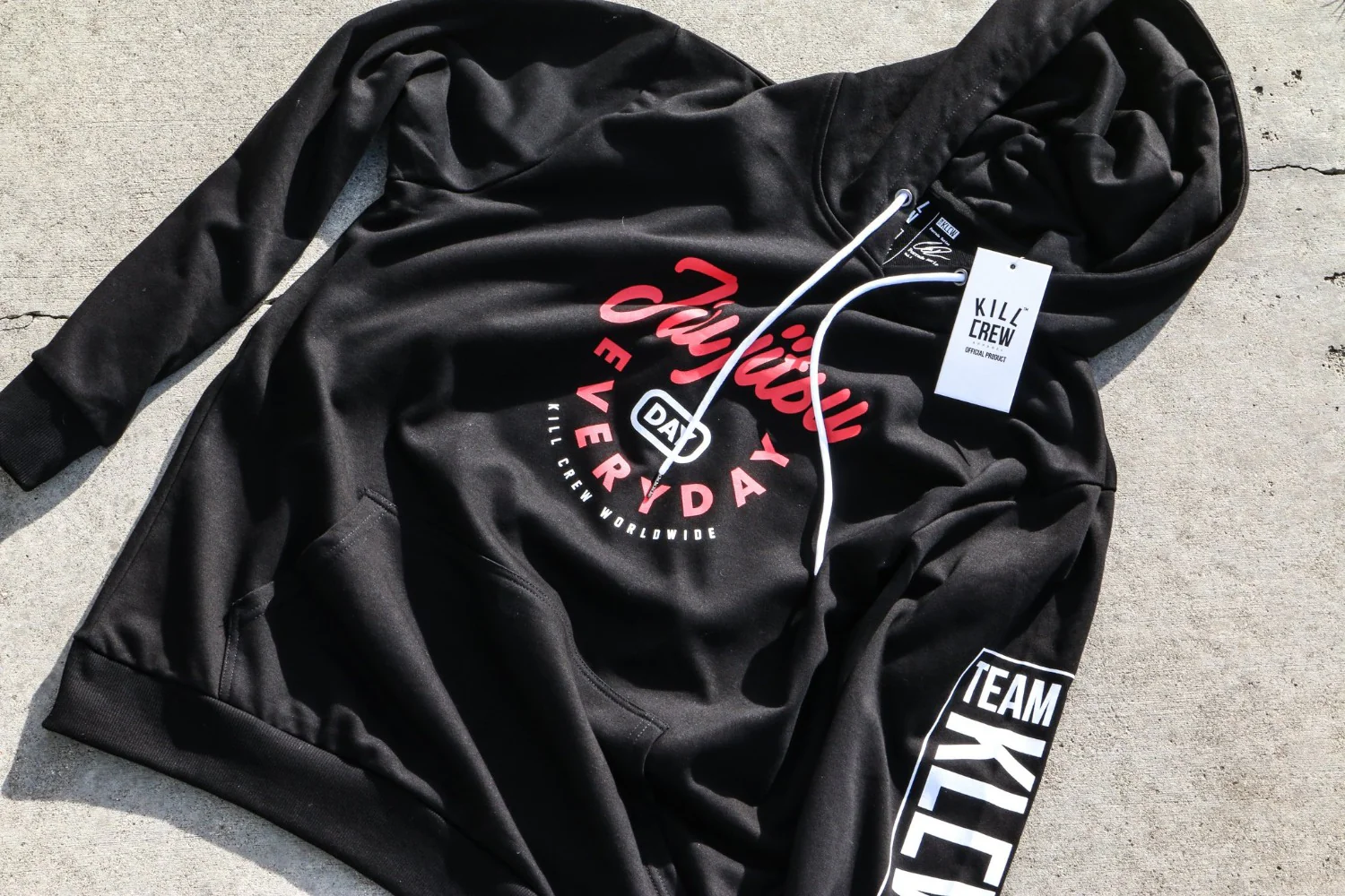 JIU JITSU DAY EVERYDAY HOODIE - BLACK - Image 3