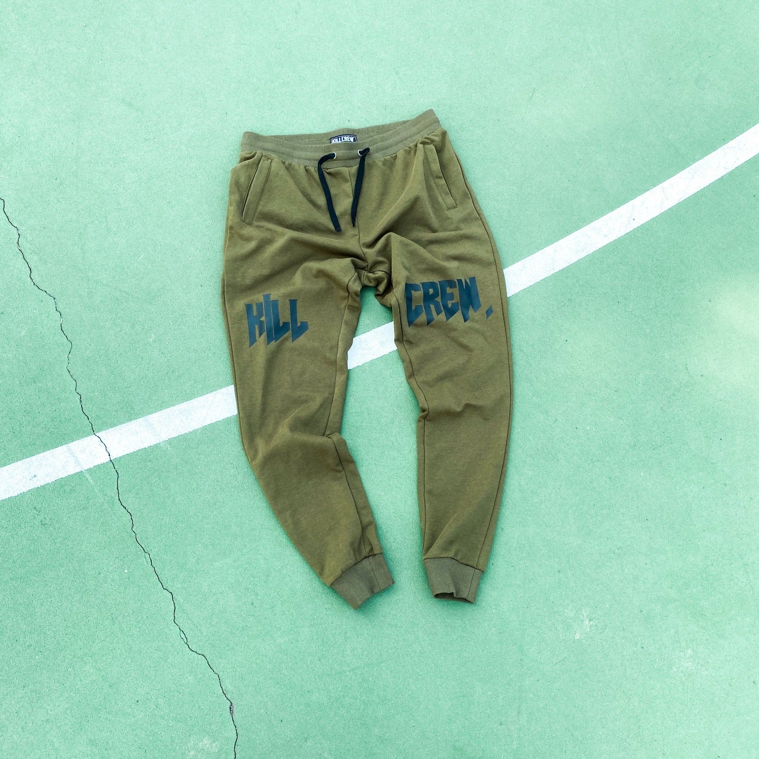 KILL CREW JOGGERS - OLIVE - Image 3
