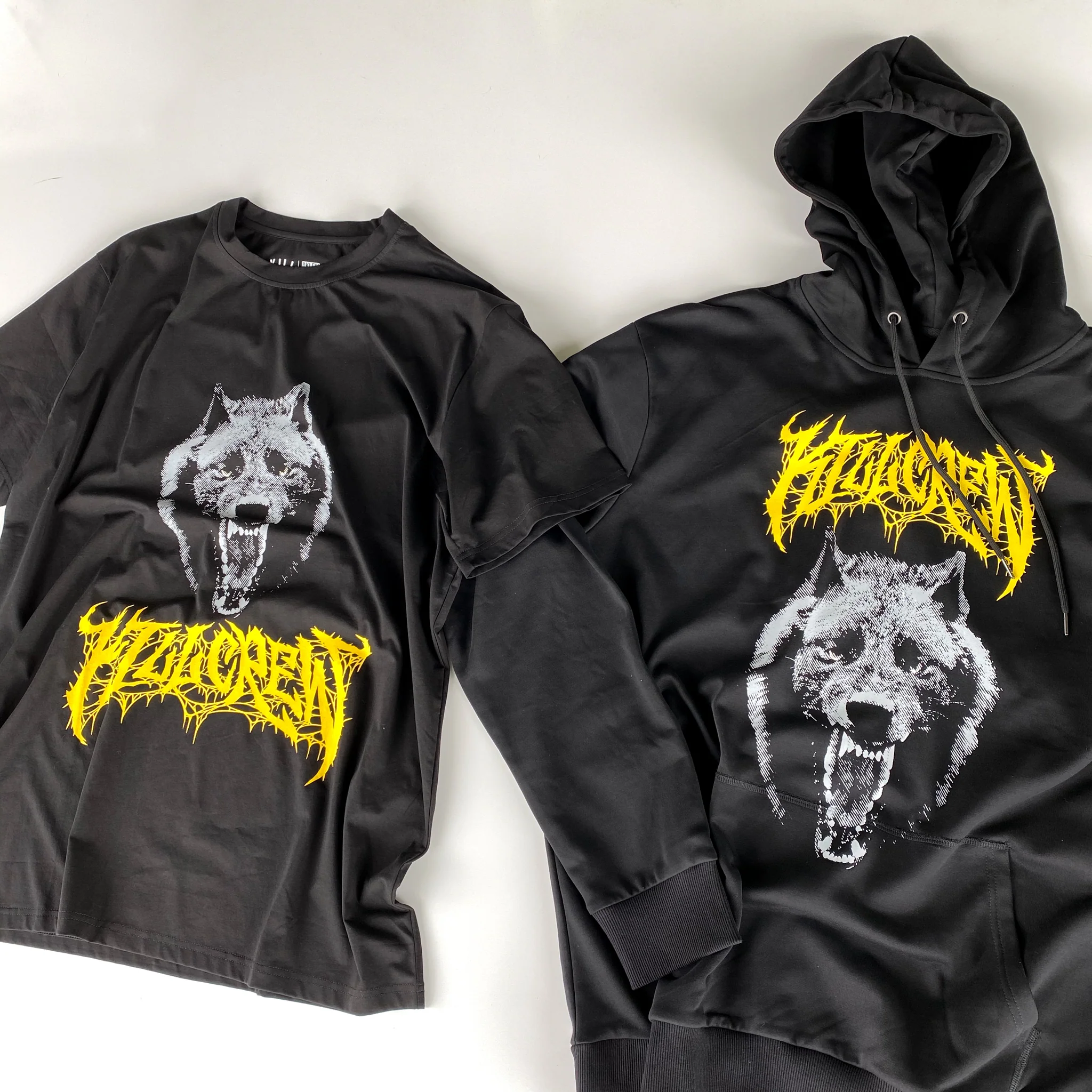 LONE WOLF T-SHIRT - BLACK - Image 3