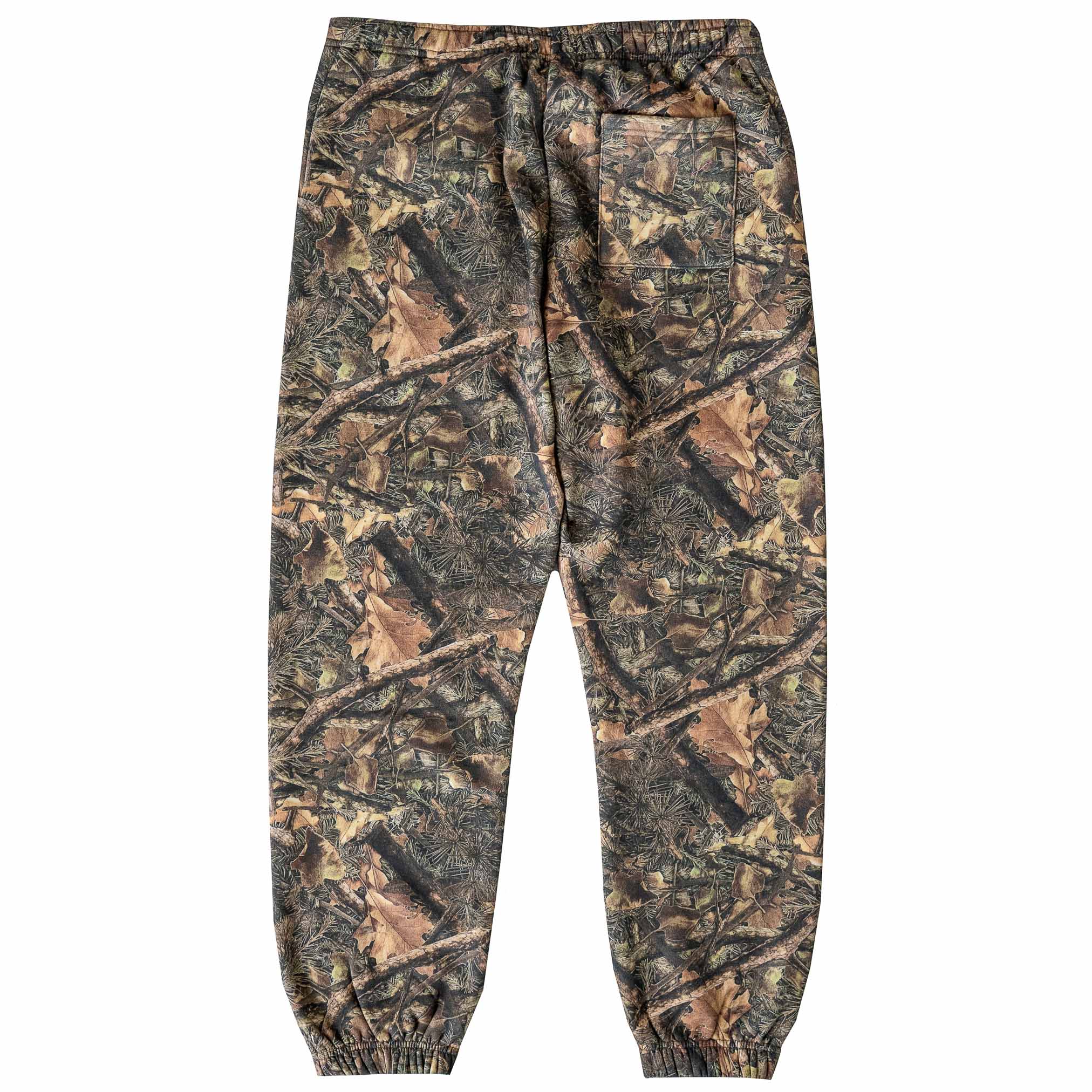 OVERSIZED LUX "SCRIPT" SWEATPANTS - CAMO / GREEN - Image 7