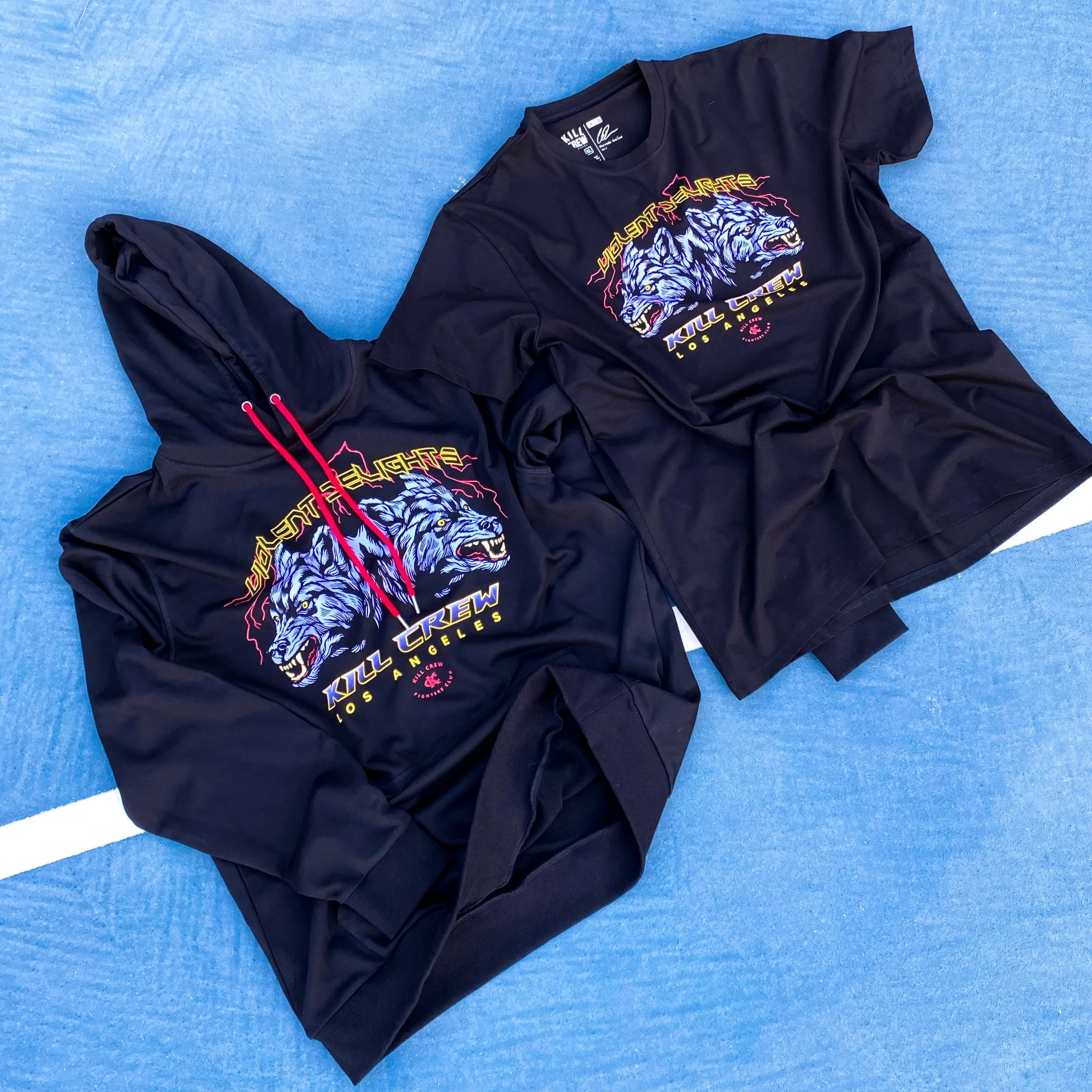 VIOLENT DELIGHTS T-SHIRT - BLACK - Image 3