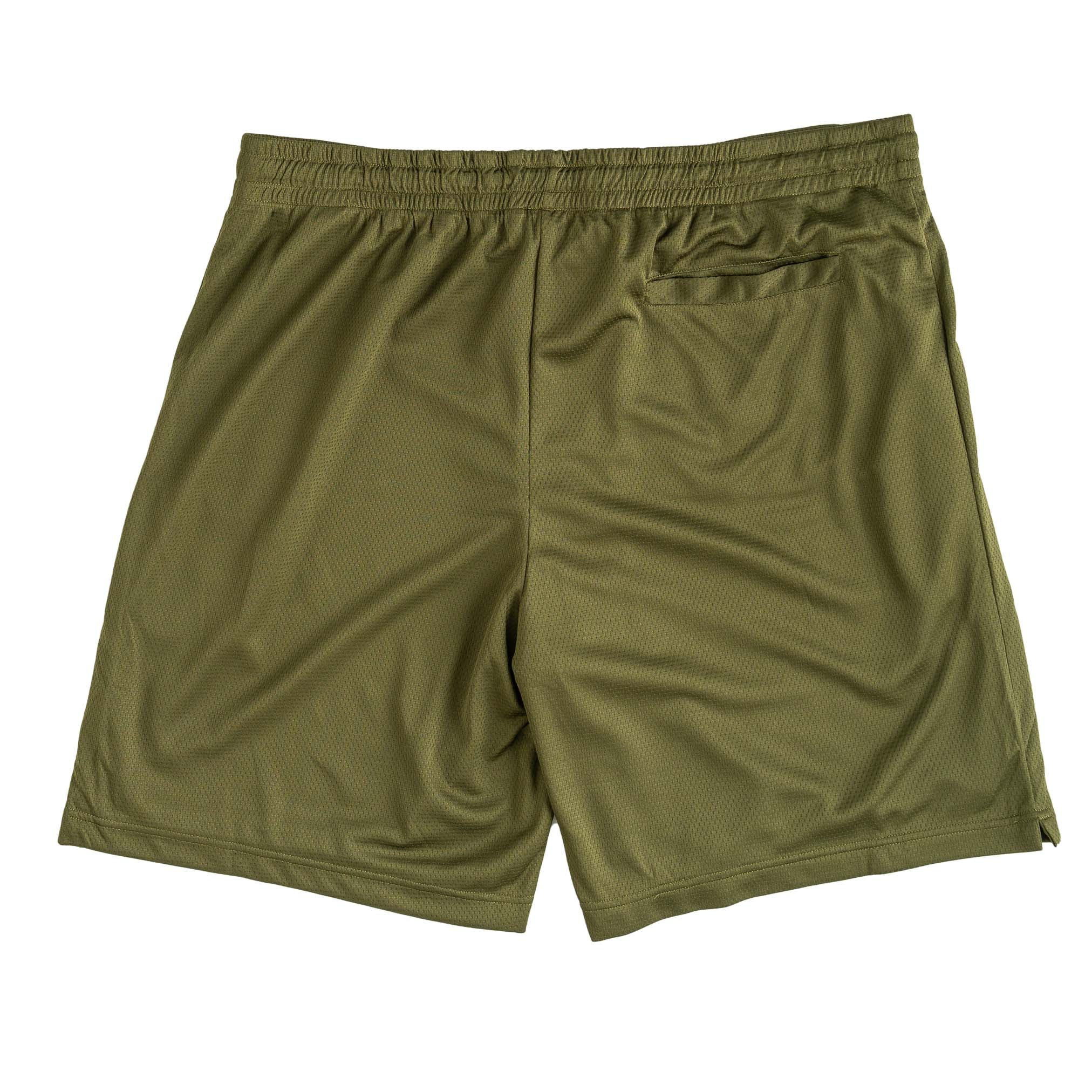 RELAXED CUT SHORTS WOLVES - OLIVE - Image 7